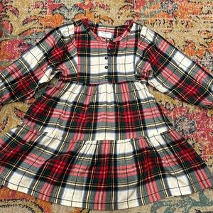 Girls plaid dress